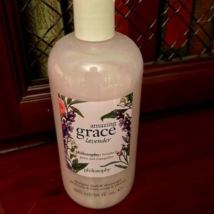 Philosophy Amazing Grace Lavender Shampoo, Bath, and Shower Gel 16oz.